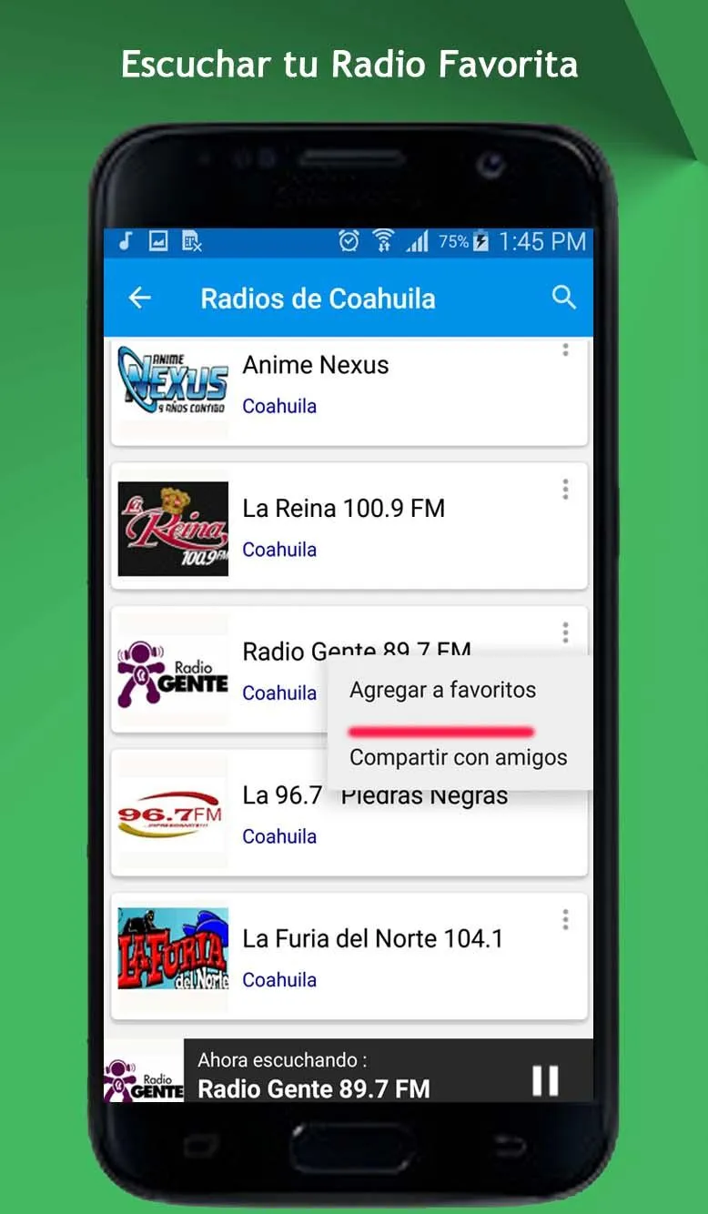 Radios de Coahuila | Indus Appstore | Screenshot