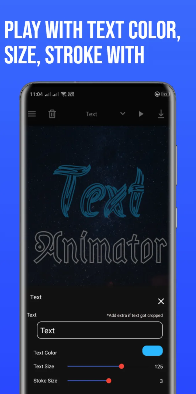 Text Animator : Animated name | Indus Appstore | Screenshot