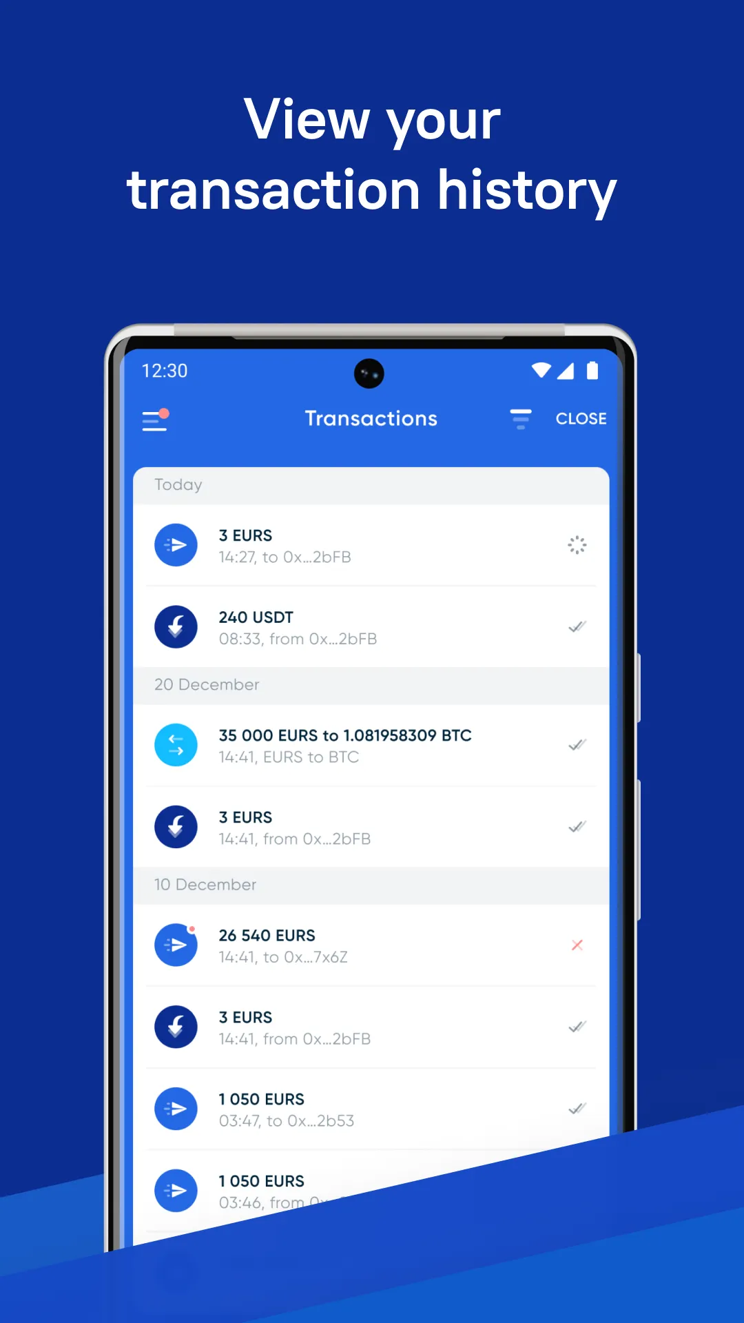 STASIS Stablecoin Wallet | Indus Appstore | Screenshot