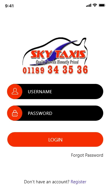 Sky Taxis Reading | Indus Appstore | Screenshot