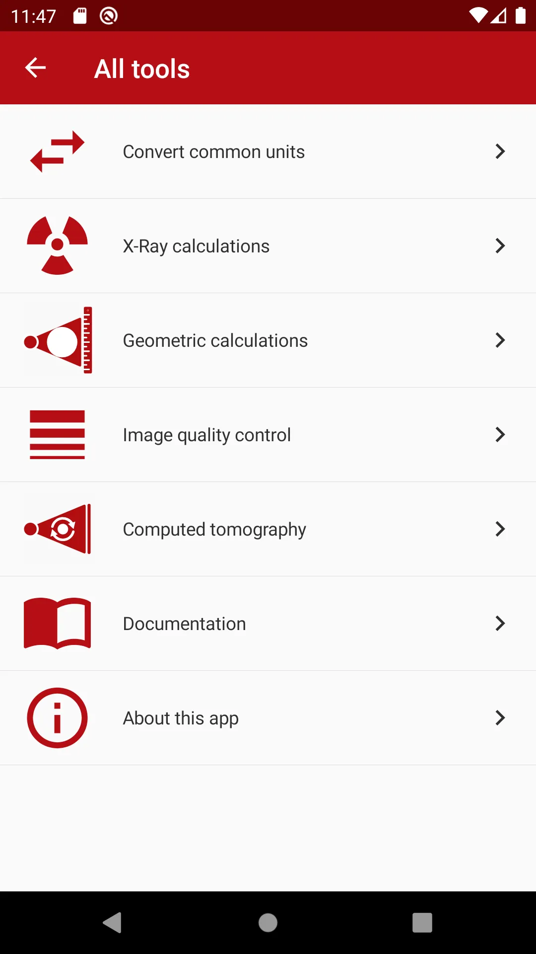 NDT X-ray Toolbox | Indus Appstore | Screenshot