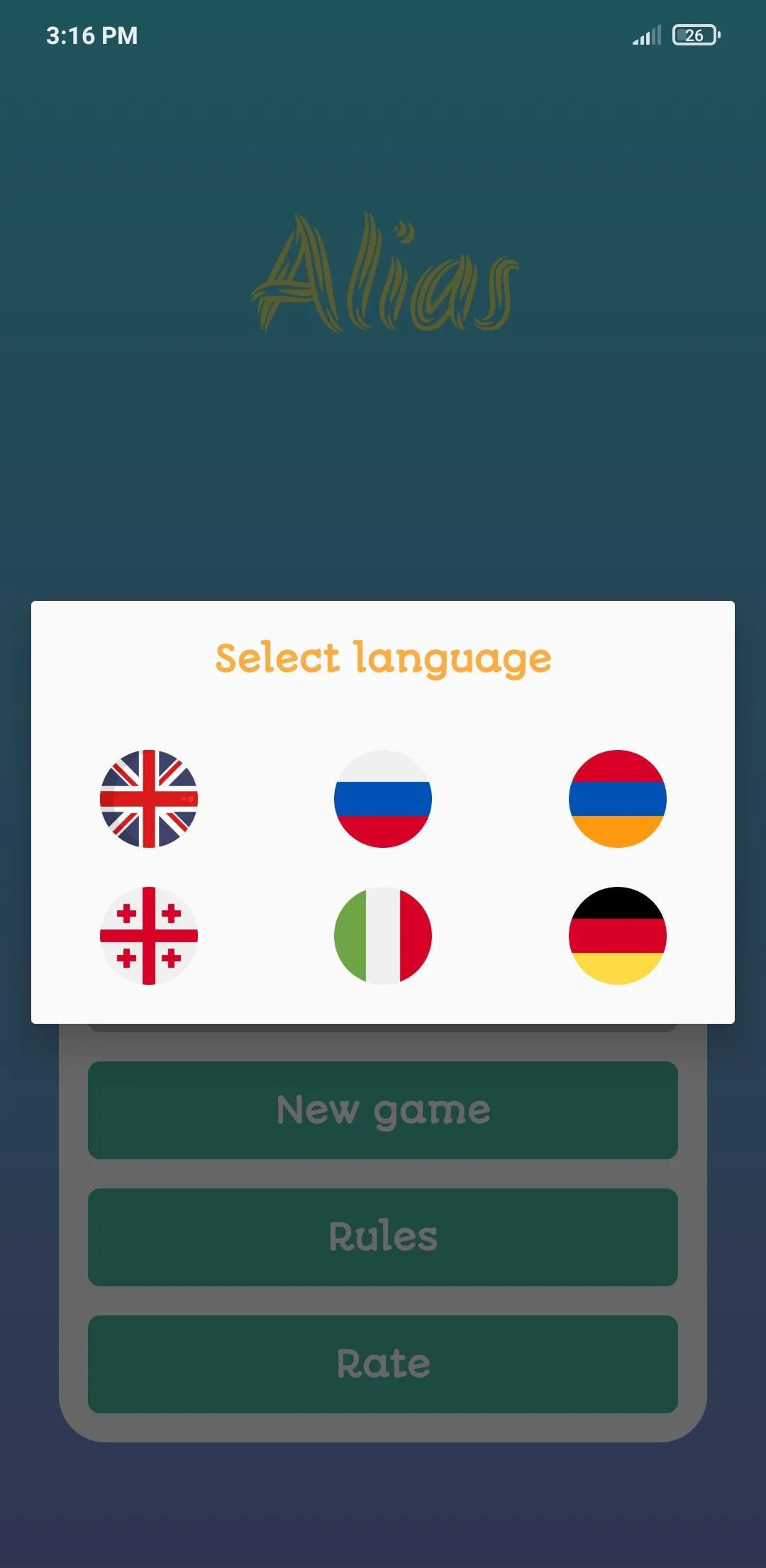 Alias Georgian, Armenian & etc | Indus Appstore | Screenshot