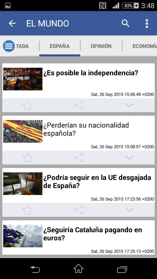 España Noticias | Indus Appstore | Screenshot