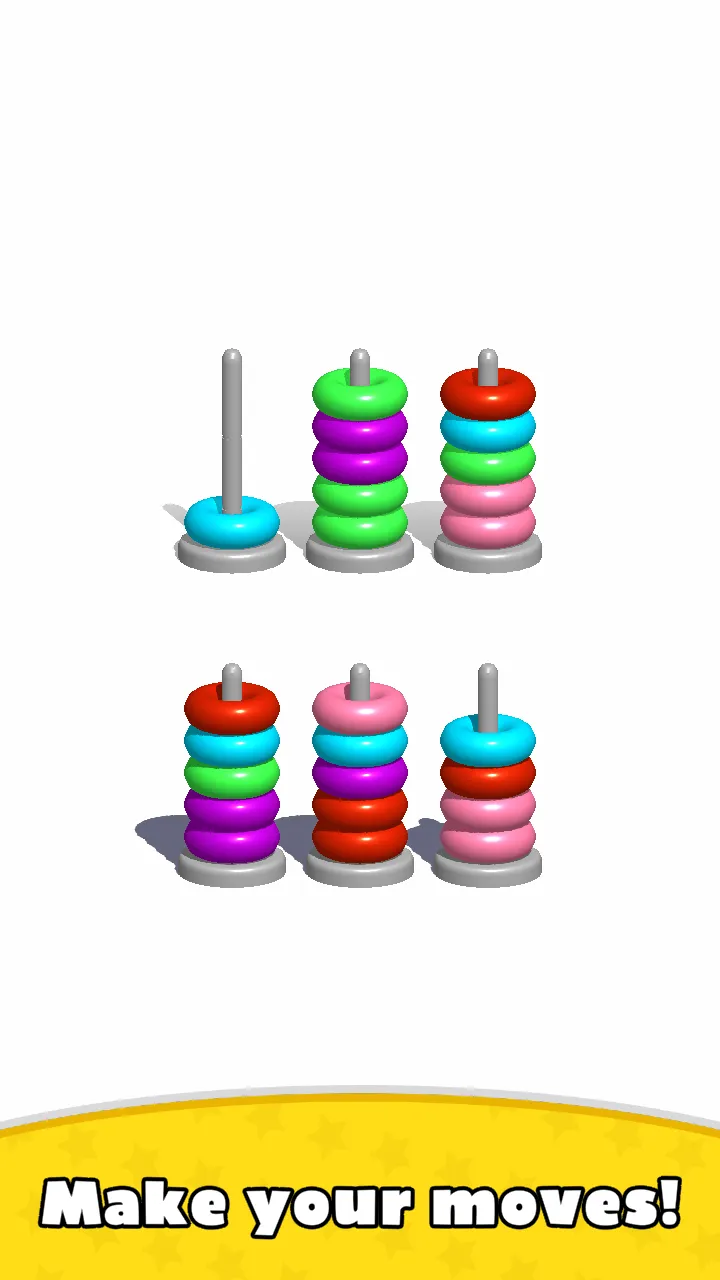 Sort Hoop Stack Color - 3D Col | Indus Appstore | Screenshot