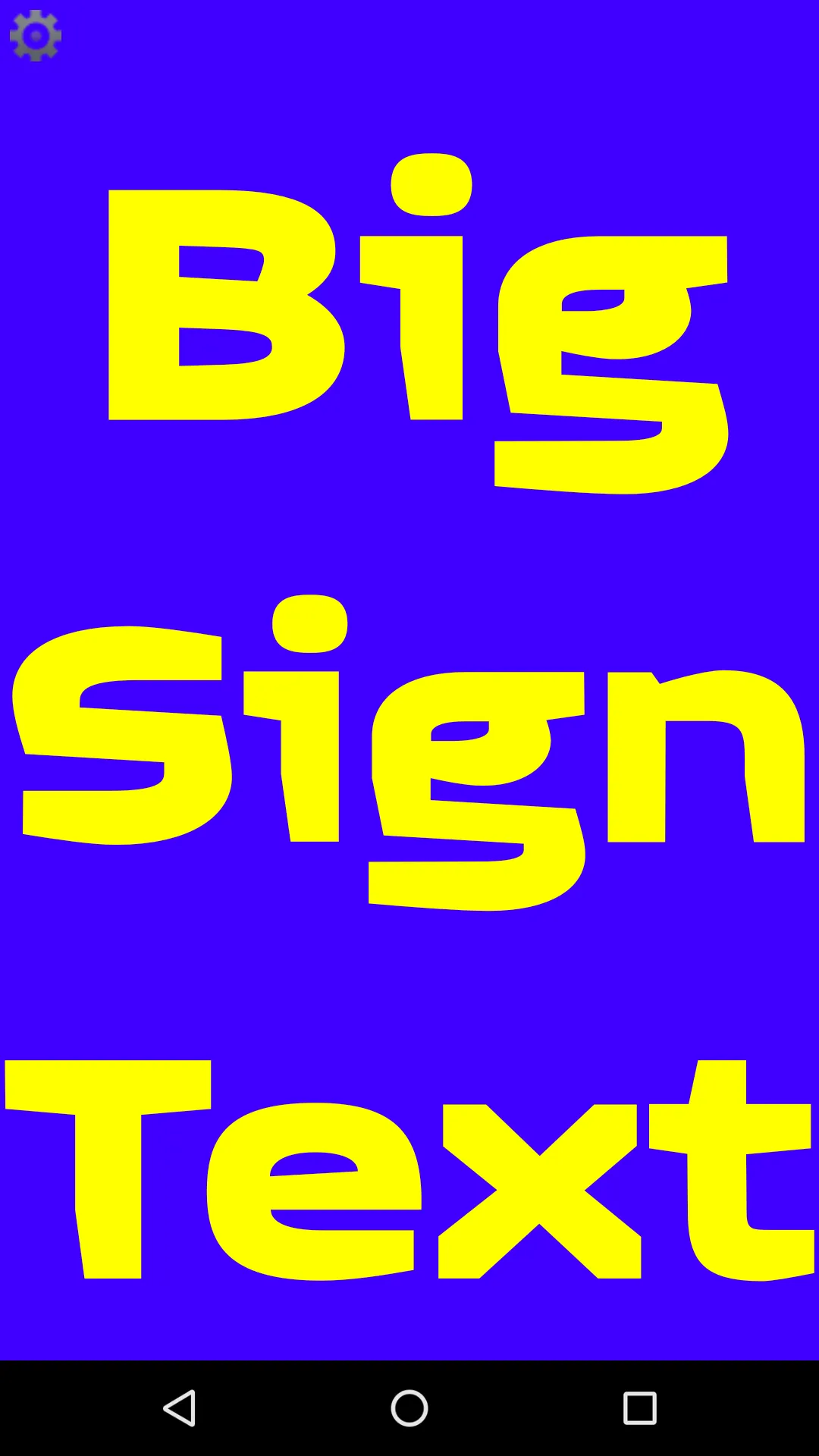 Big Sign | Indus Appstore | Screenshot