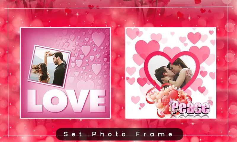 Love photo frame - Romantic ph | Indus Appstore | Screenshot