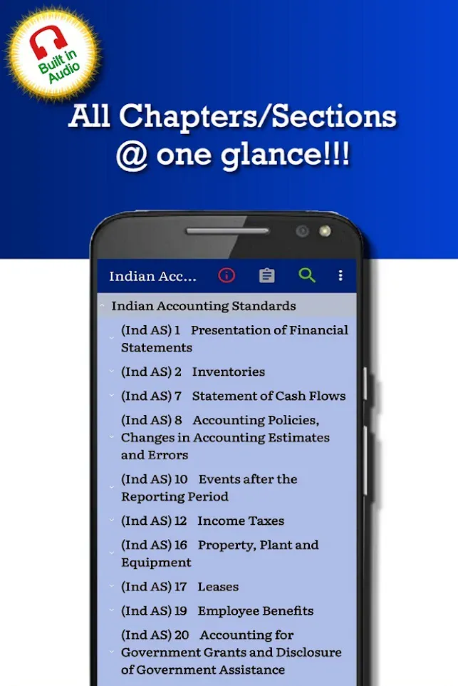 Indian Accounting Standards (Ind-AS) | Indus Appstore | Screenshot