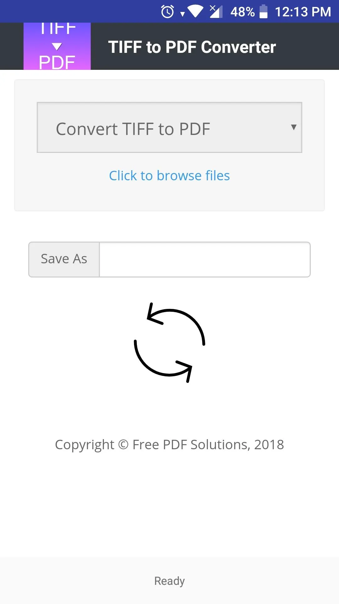 TIFF to PDF Converter | Indus Appstore | Screenshot