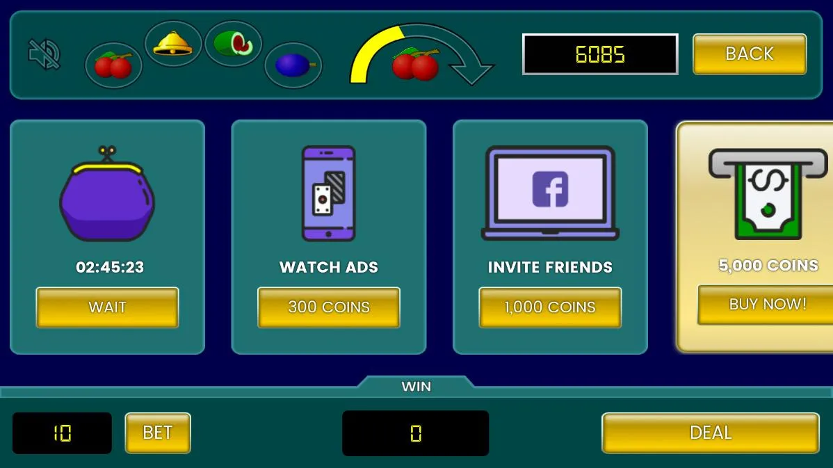 Fruit Poker Classic | Indus Appstore | Screenshot