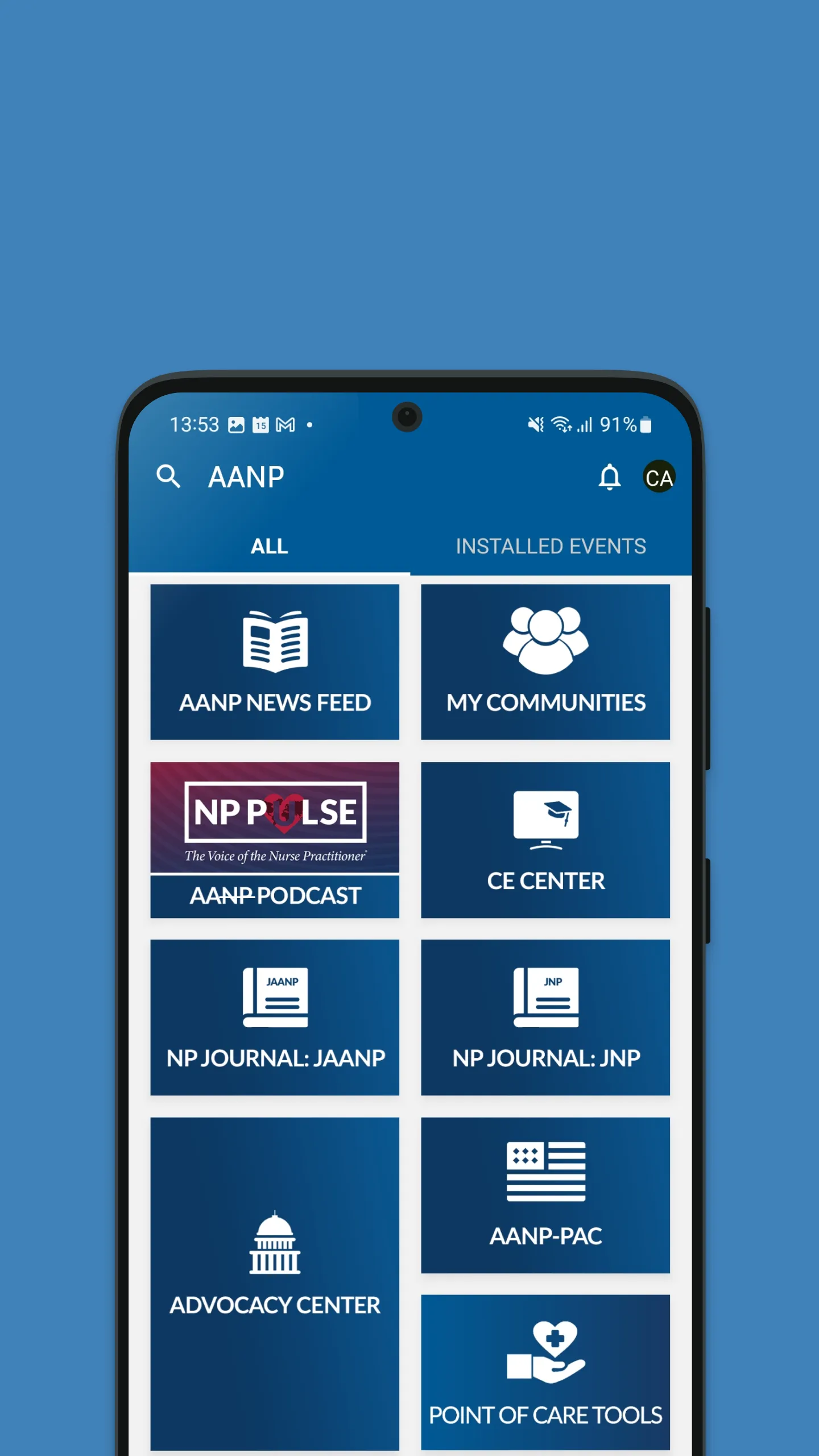 AANP Mobile | Indus Appstore | Screenshot