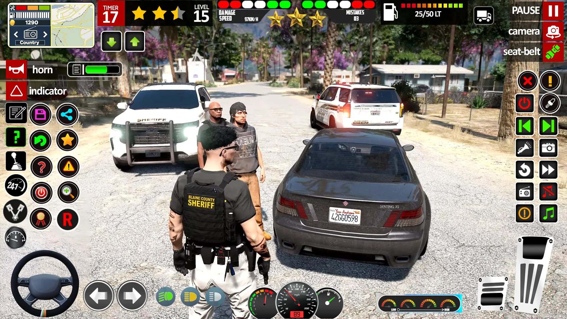 Police Car Chase Simulator 3D | Indus Appstore | Screenshot