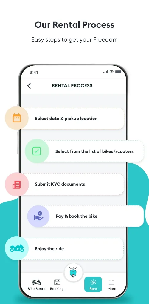 Freedo Rentals Bike Rental App | Indus Appstore | Screenshot