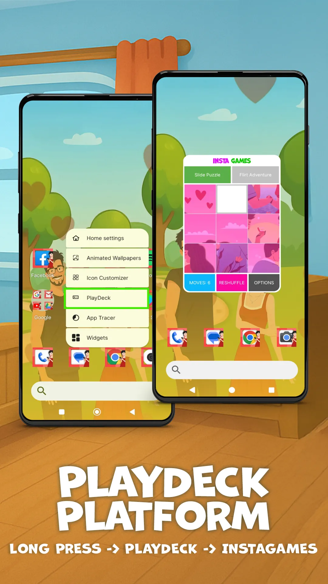 Flirt Adventure Launcher Plus | Indus Appstore | Screenshot