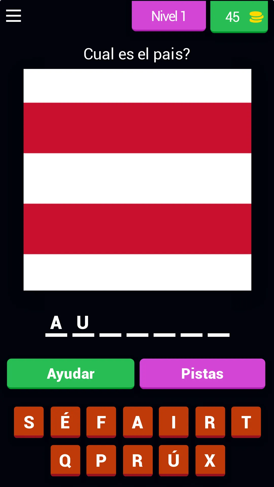 Adivina el nombre del país | Indus Appstore | Screenshot