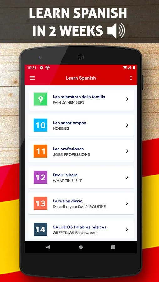 Learn Spanish Offline | Indus Appstore | Screenshot