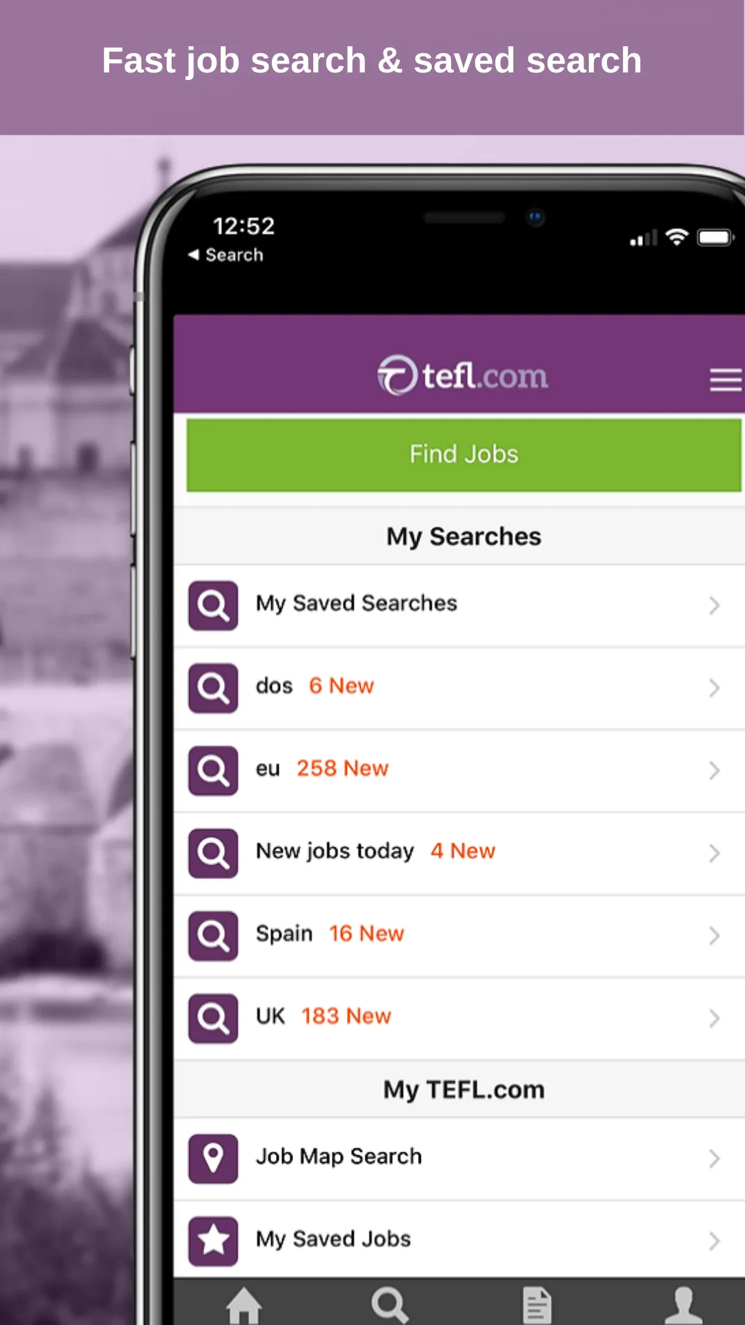 Job Search TEFL.com | Indus Appstore | Screenshot