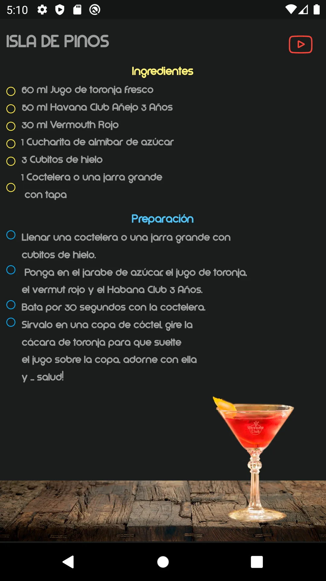 Cuba Bar | Indus Appstore | Screenshot