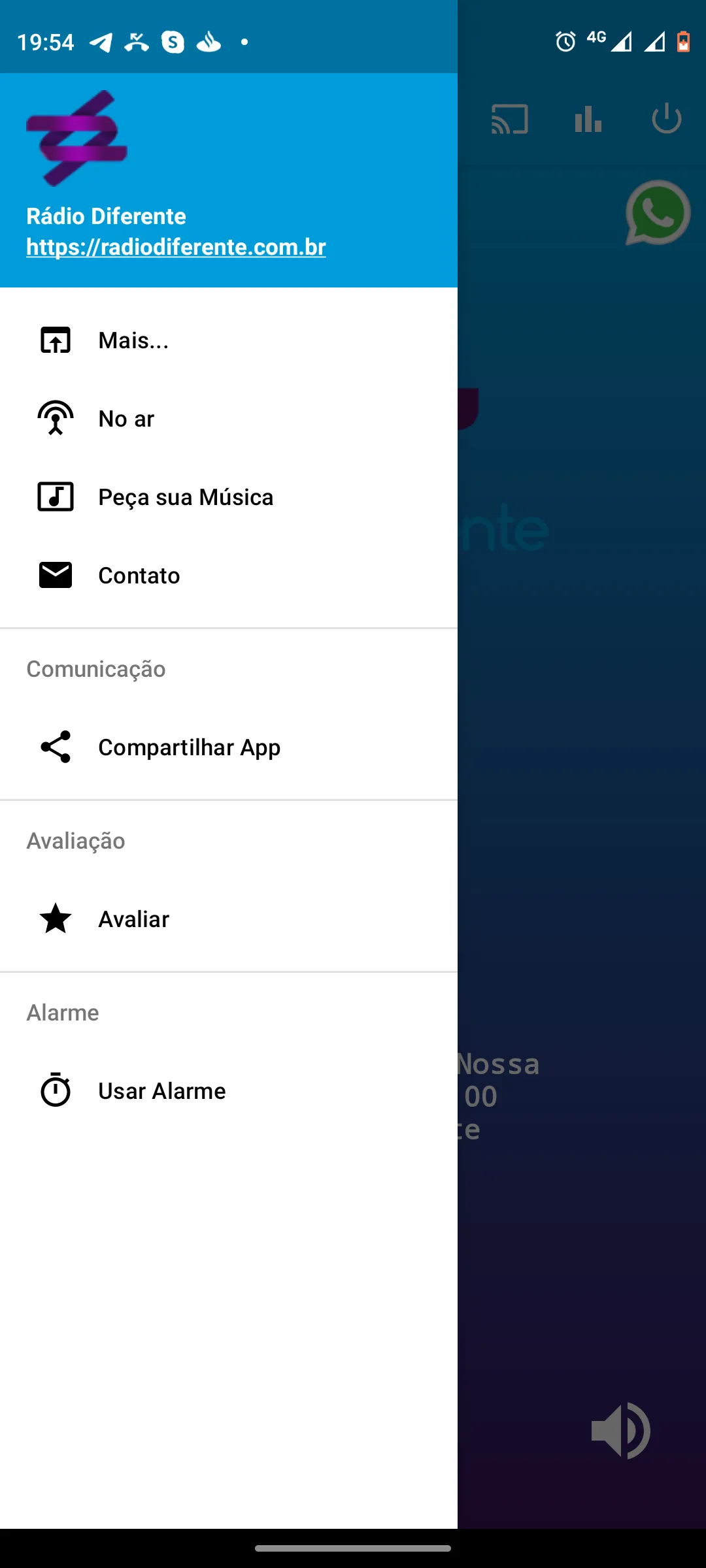 Rádio Diferente | Indus Appstore | Screenshot