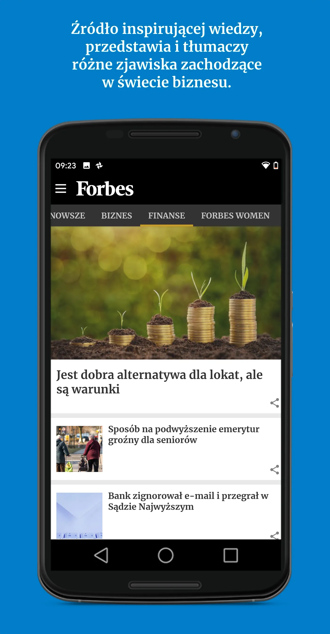 Forbes Polska | Indus Appstore | Screenshot