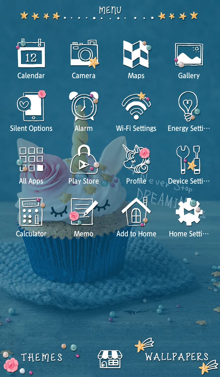 Unicorn CupcakeTheme | Indus Appstore | Screenshot