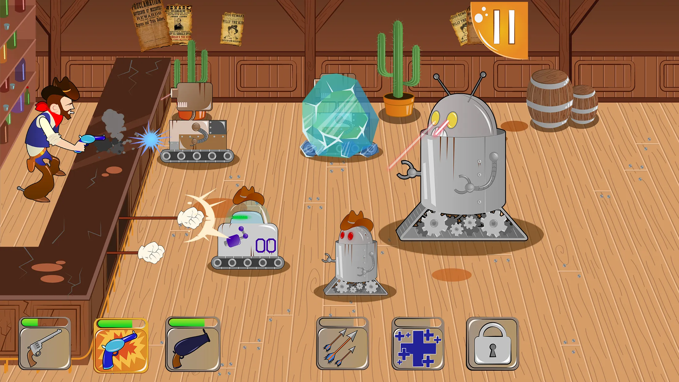 Cowboys VS Robots | Indus Appstore | Screenshot