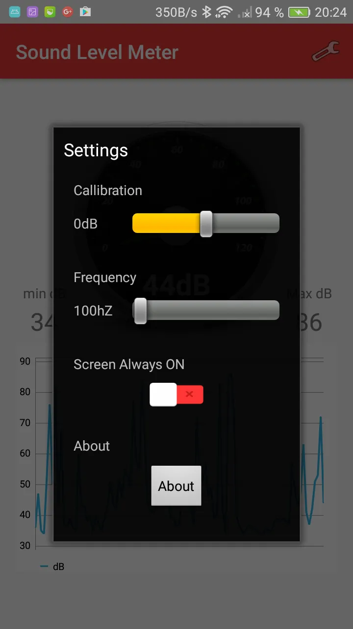 Decibel Sound Level Meter | Indus Appstore | Screenshot