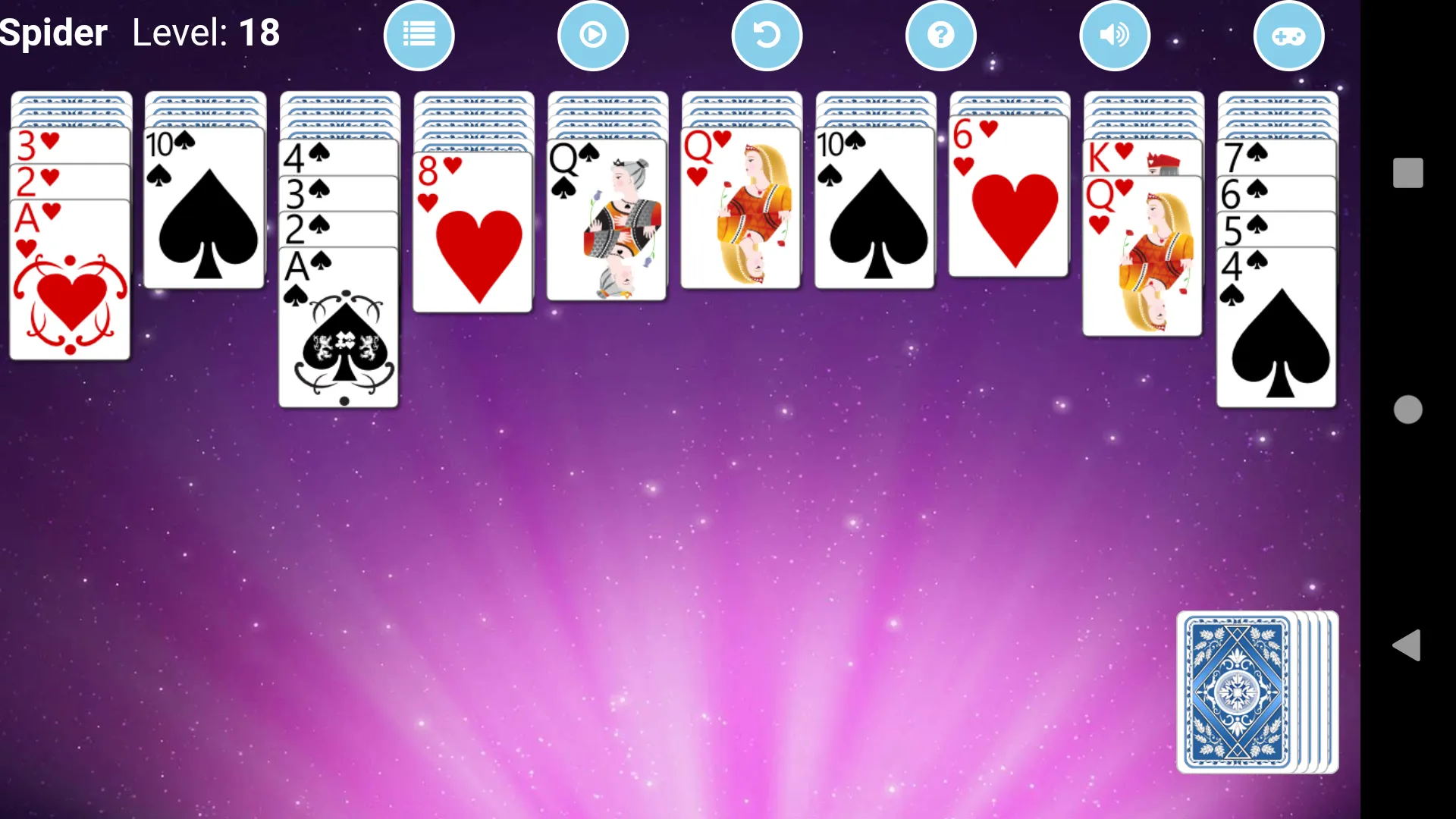 Spider Solitaire X | Indus Appstore | Screenshot