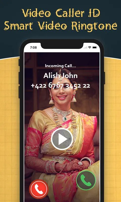 Video Caller ID - Video Ringtone For Incoming Call | Indus Appstore | Screenshot