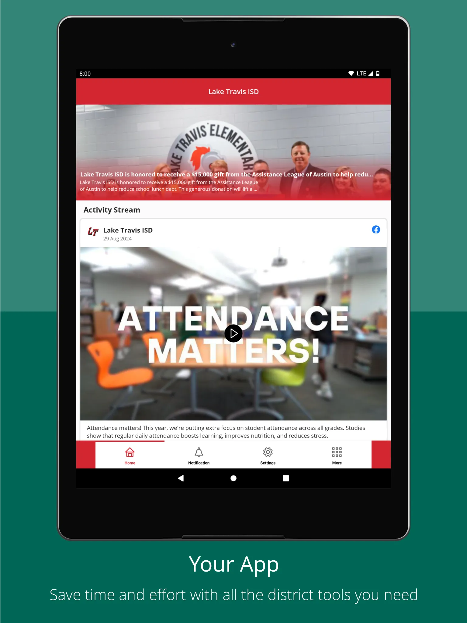 Lake Travis ISD | Indus Appstore | Screenshot