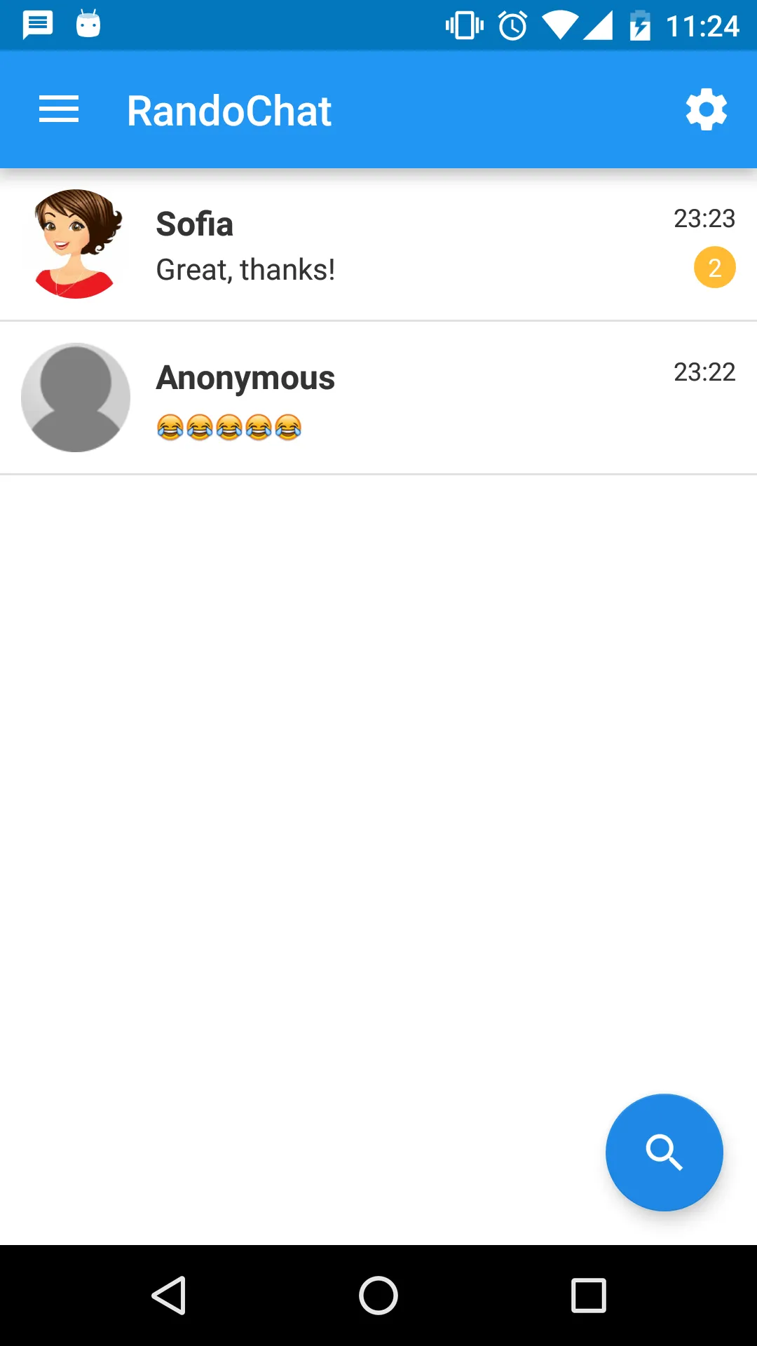 RandoChat - Chat roulette | Indus Appstore | Screenshot