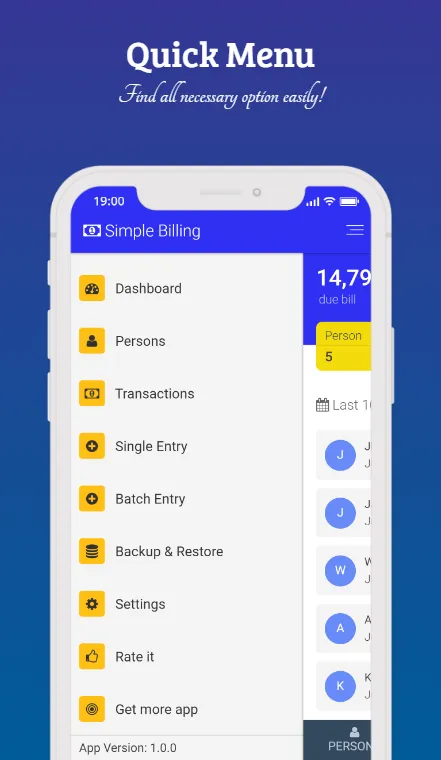 Simple Billing | Indus Appstore | Screenshot