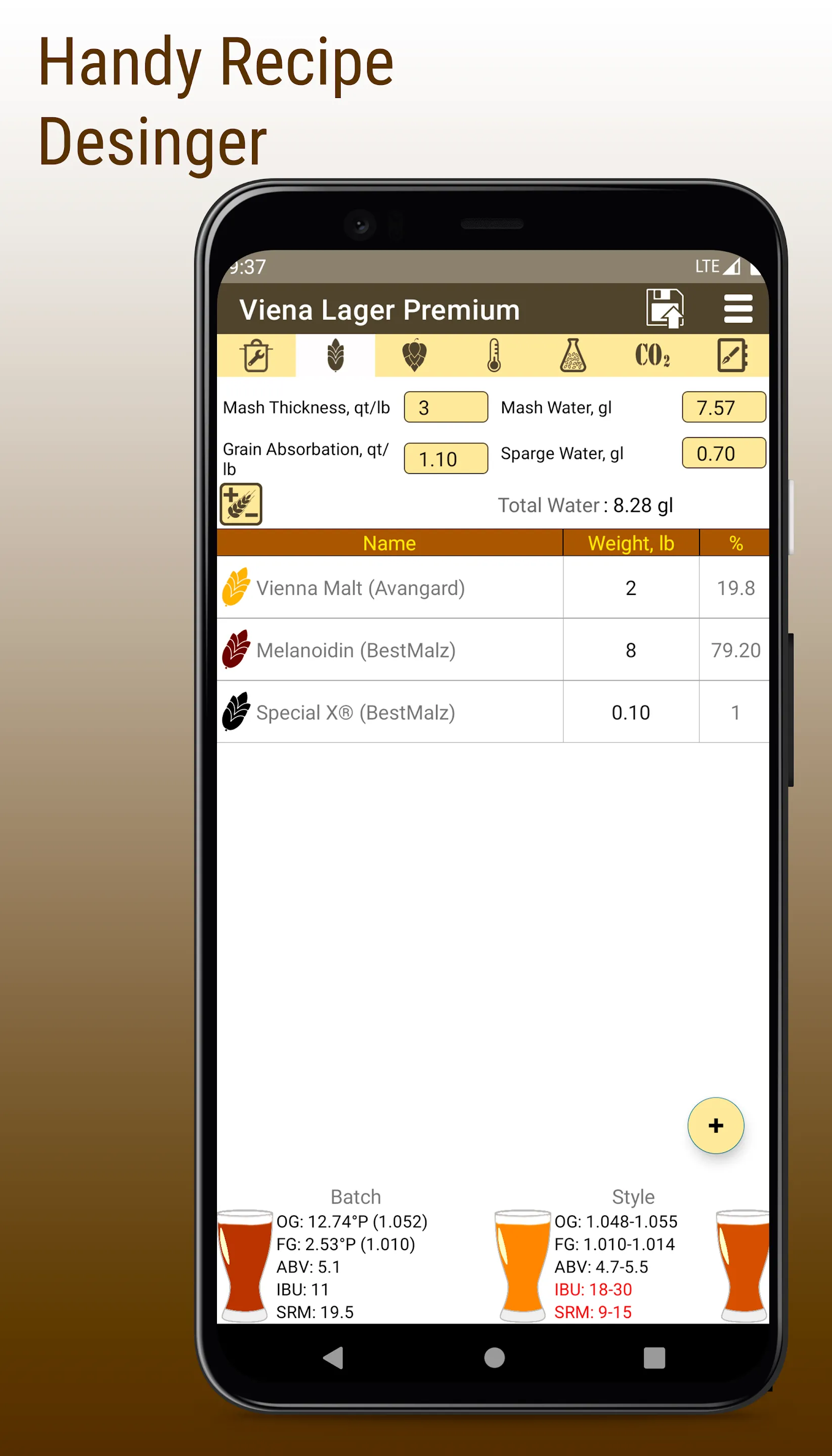 Brewer's LabBook | Indus Appstore | Screenshot