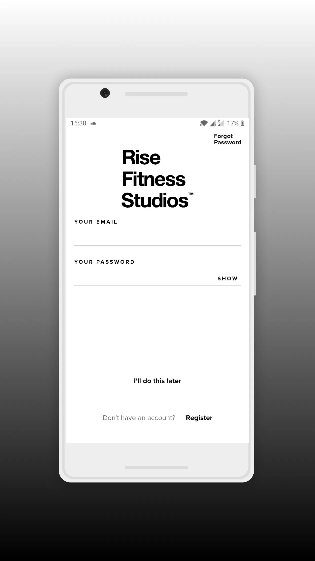 Rise Fitness Studios | Indus Appstore | Screenshot