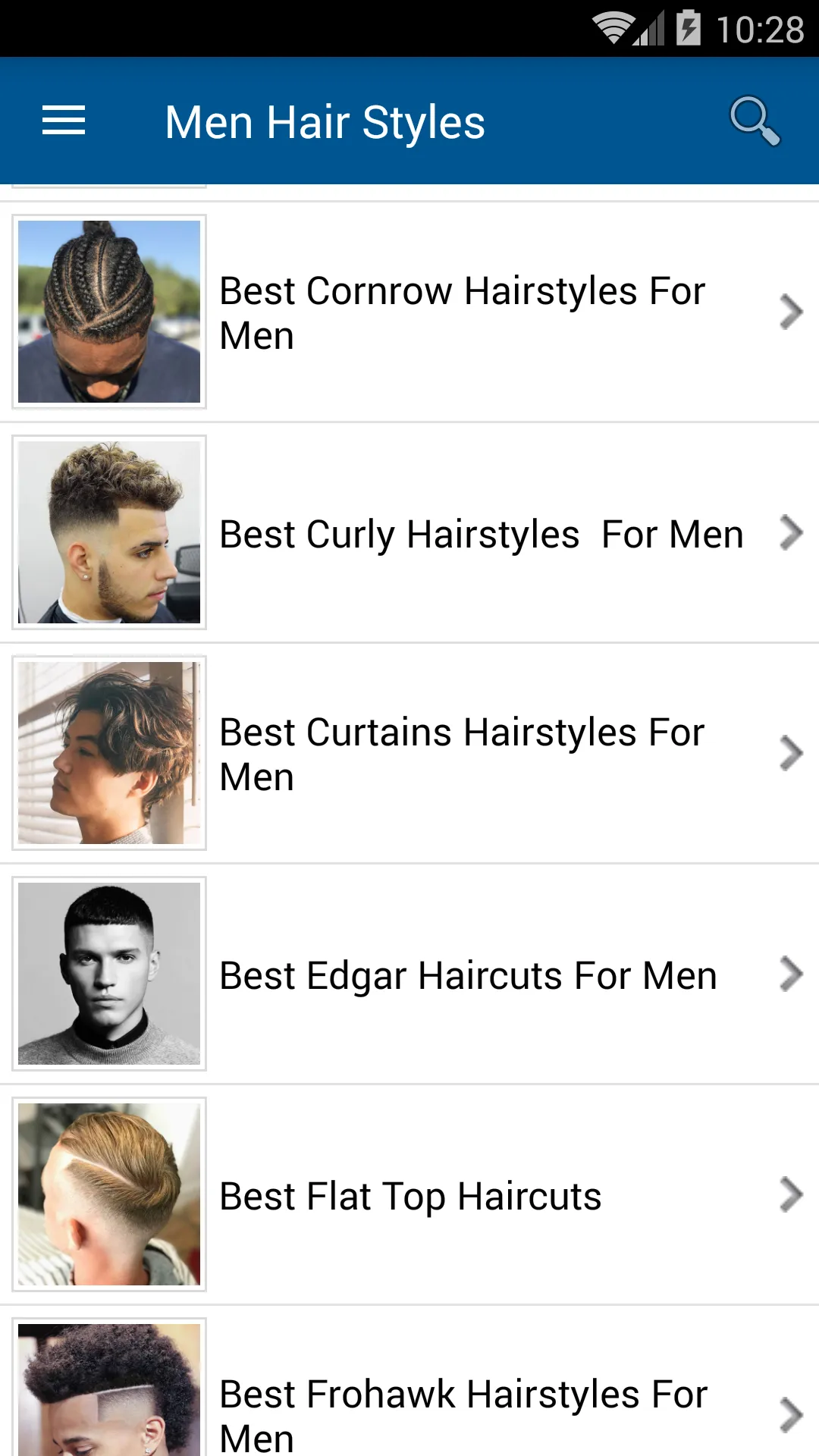 Men Hair Styles | Indus Appstore | Screenshot