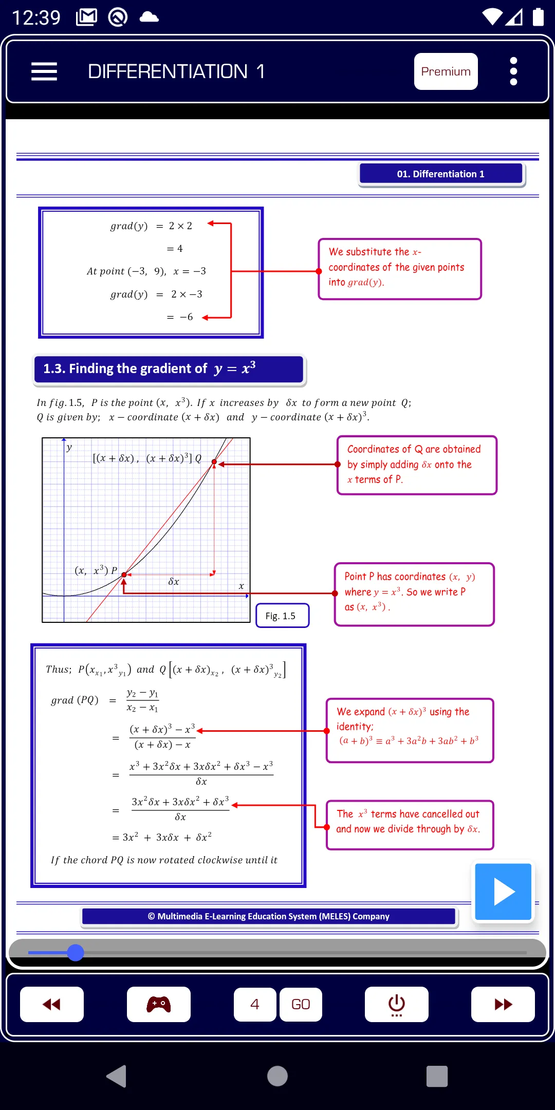 Differentiation-1 Pure Math | Indus Appstore | Screenshot