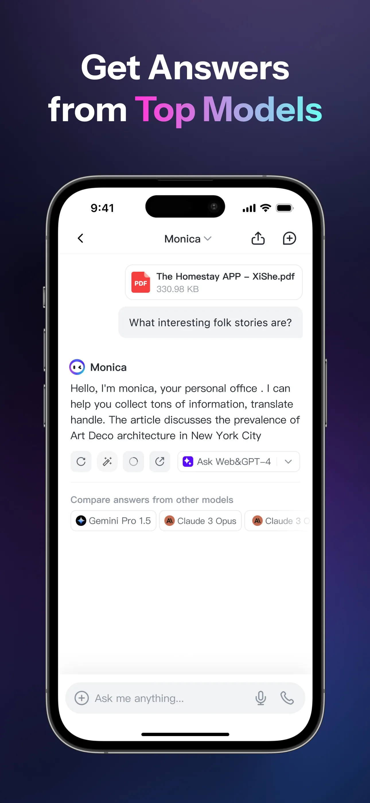 Monica AI: Chat, Image & Video | Indus Appstore | Screenshot