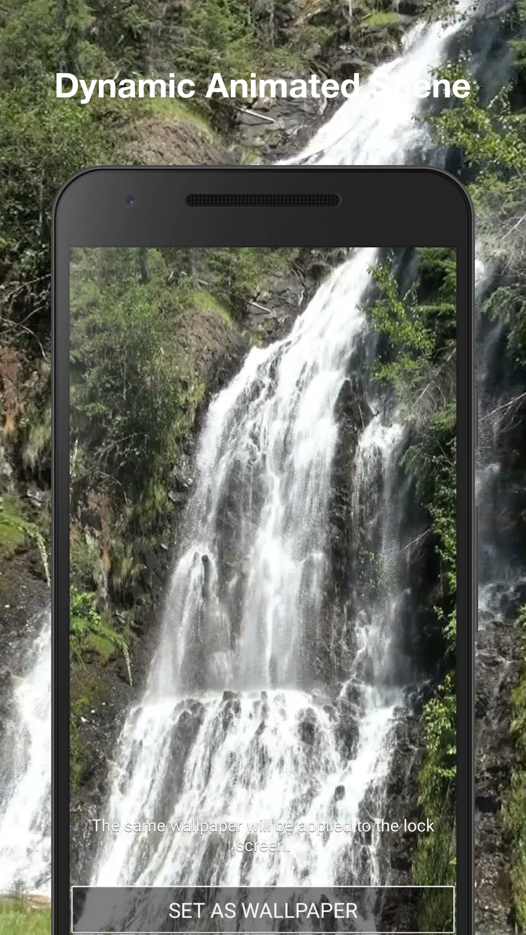 3d Waterfall Live Wallpaper | Indus Appstore | Screenshot