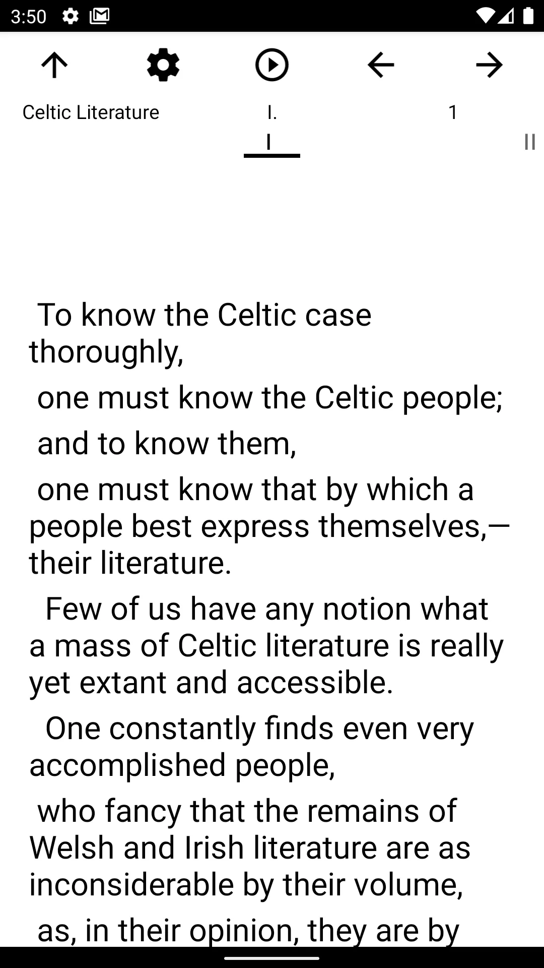 Book, Celtic Literature | Indus Appstore | Screenshot