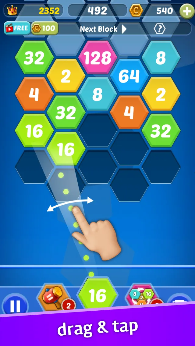 Shoot The Number - 2048 | Indus Appstore | Screenshot