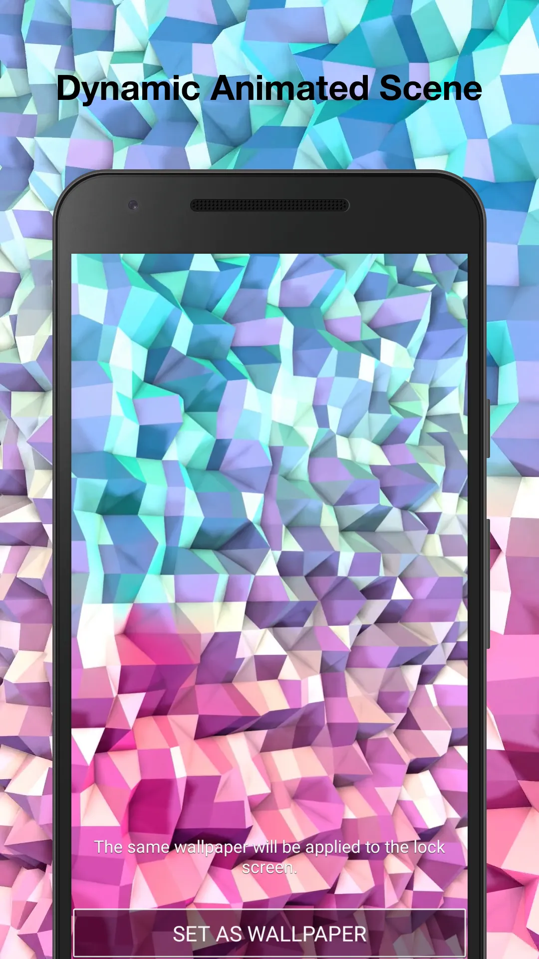 Crystals Live Wallpaper | Indus Appstore | Screenshot