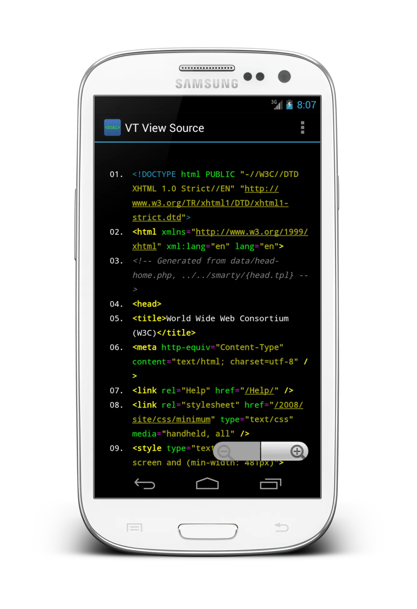 VT View Source | Indus Appstore | Screenshot