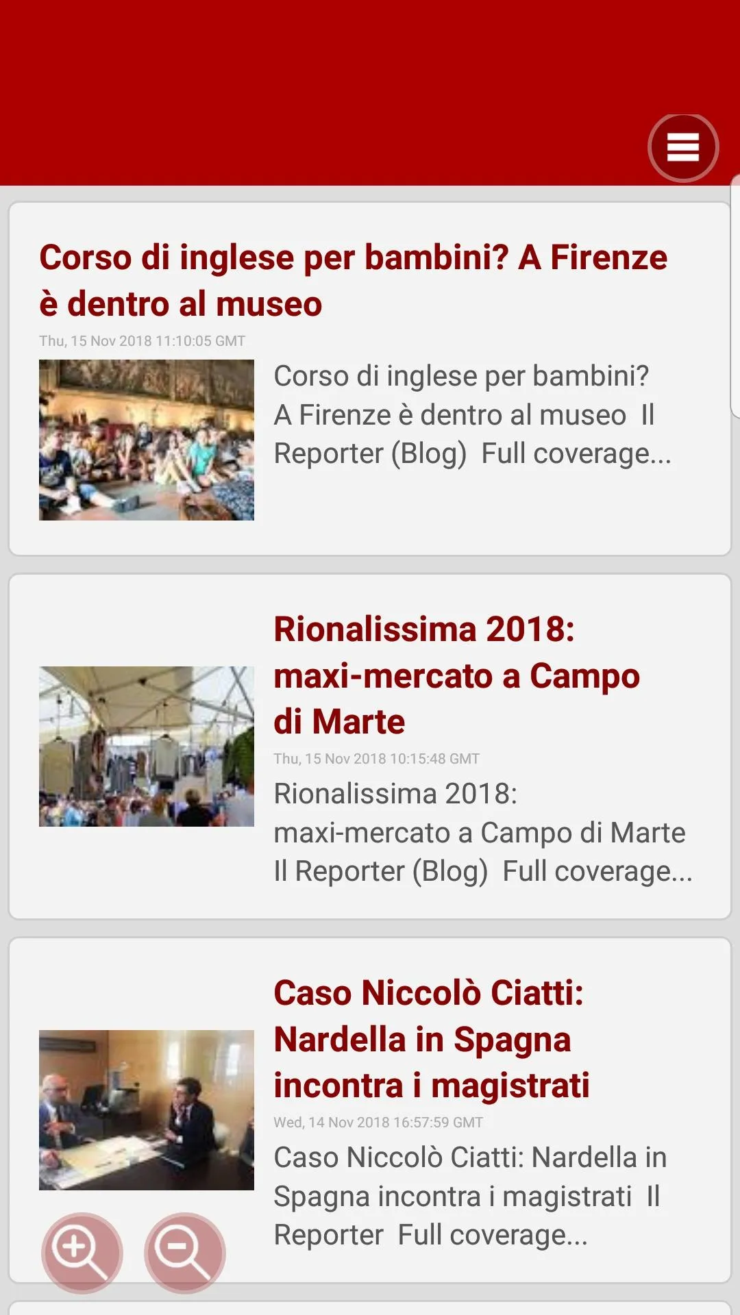 Firenze è qui - Notizie | Indus Appstore | Screenshot