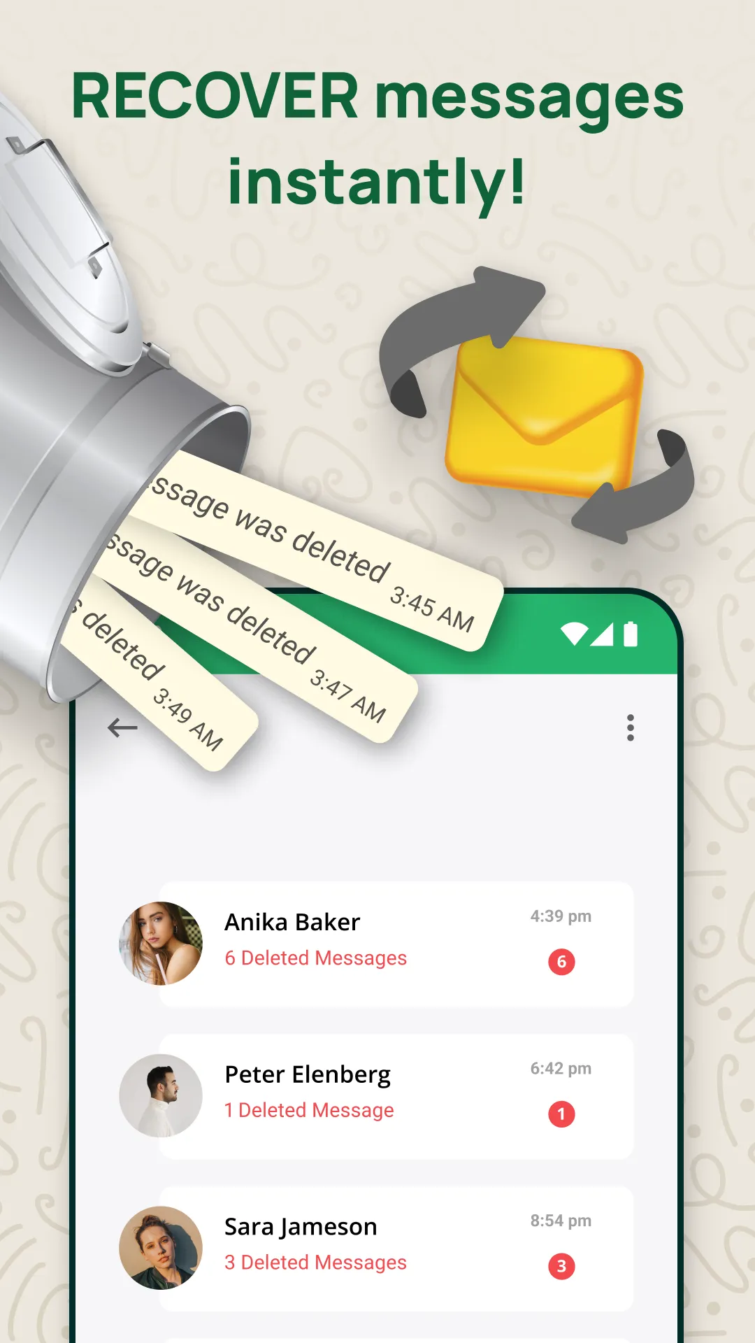 Recover Deleted Messages App | Indus Appstore | Screenshot