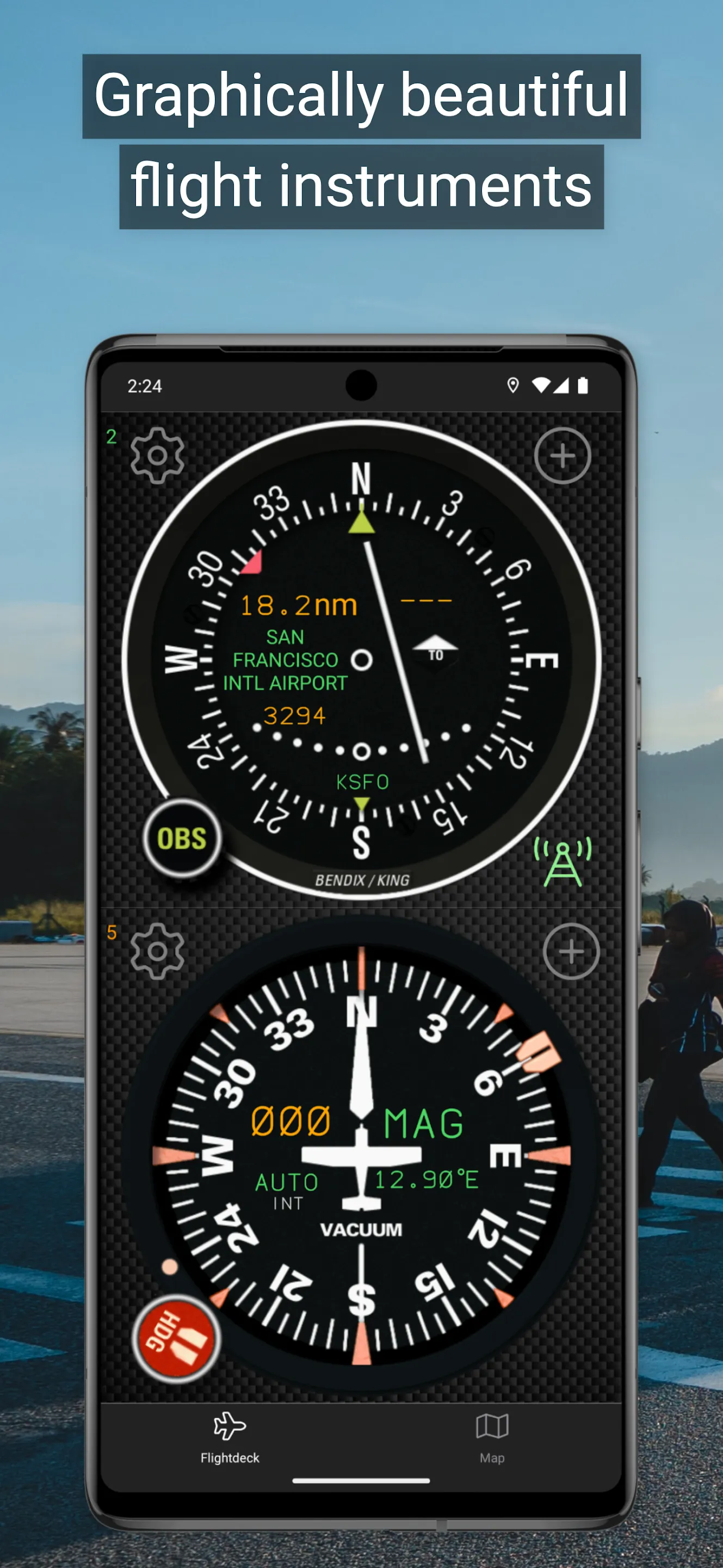 fDeck: flight instruments | Indus Appstore | Screenshot