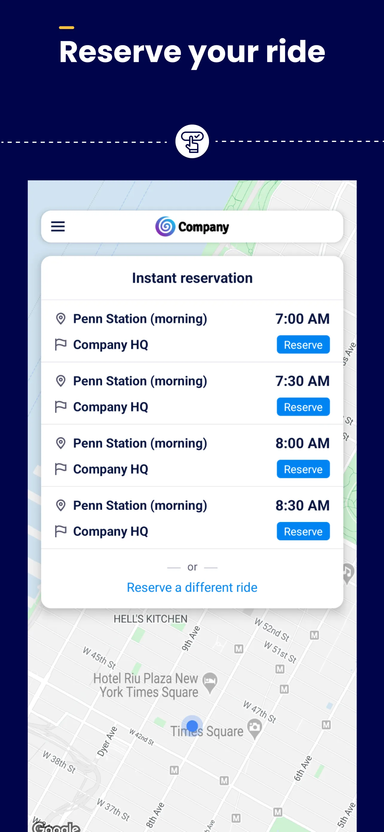 HQ Shuttles - Love the commute | Indus Appstore | Screenshot