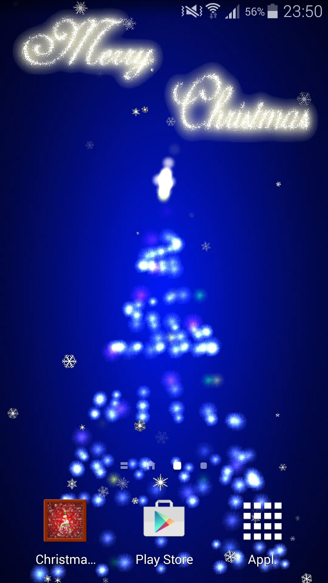 Christmas Tree Live Wallpaper | Indus Appstore | Screenshot