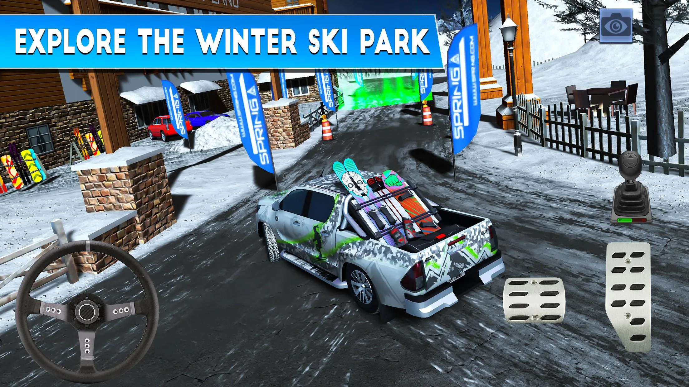 Winter Ski Park: Snow Driver | Indus Appstore | Screenshot