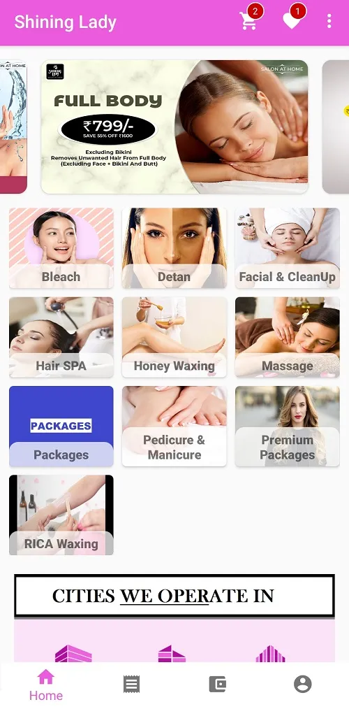 Shining Lady - Salon at Home | Indus Appstore | Screenshot