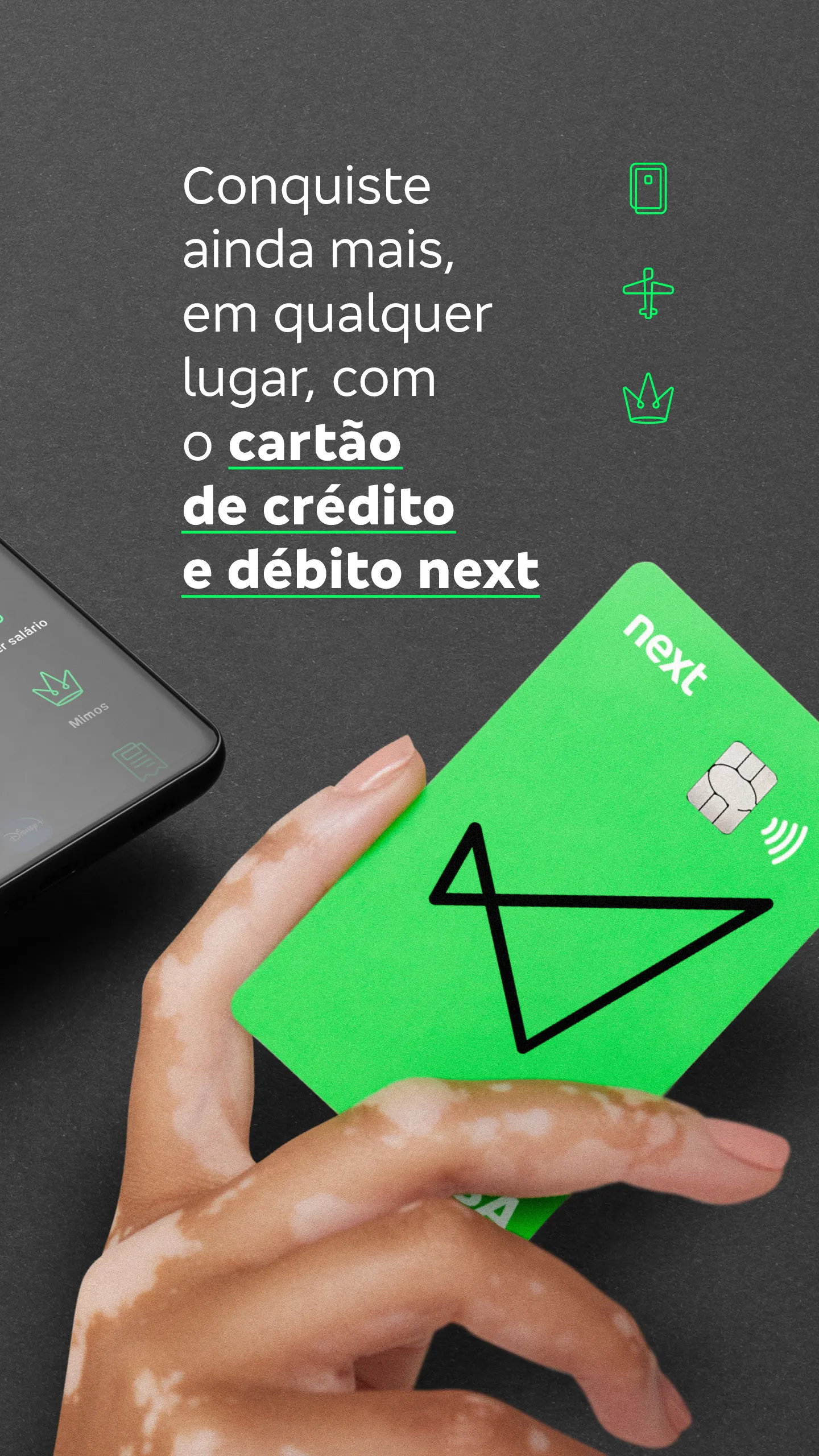 Next: Conta Digital e Cartão | Indus Appstore | Screenshot