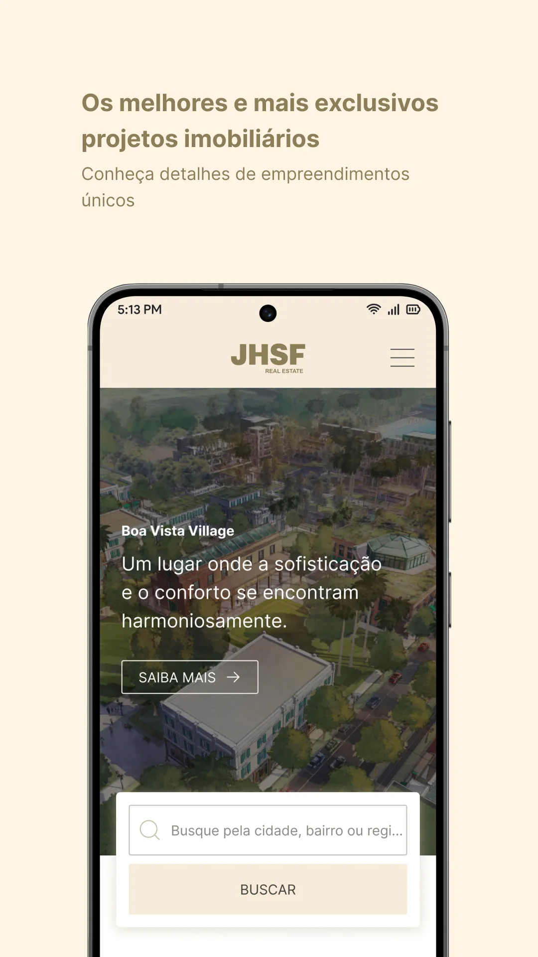 JHSF REAL ESTATE | Indus Appstore | Screenshot